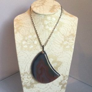 Beautiful necklace with large pendant